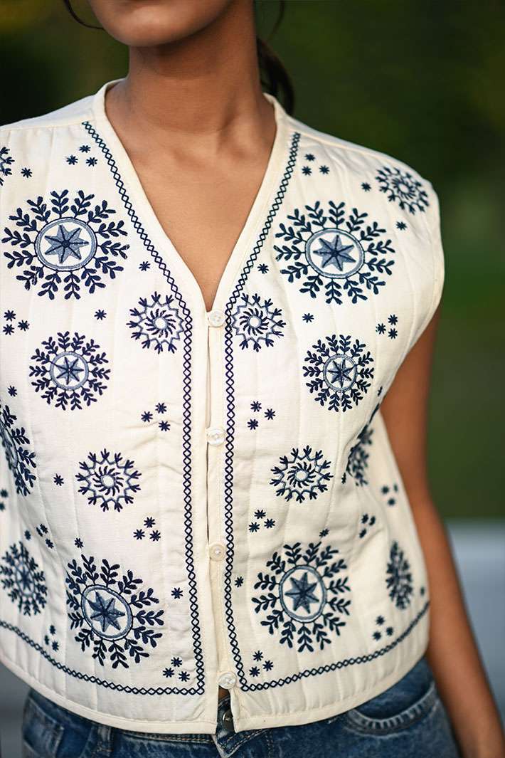 Blue Mandala Jacket