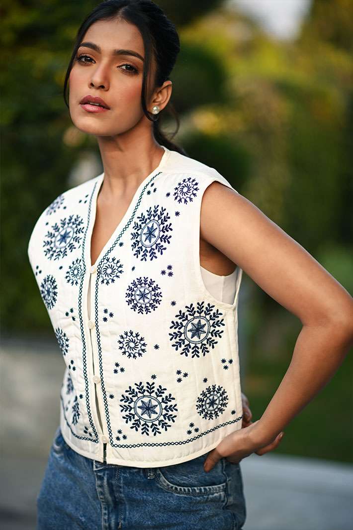 Blue Mandala Jacket