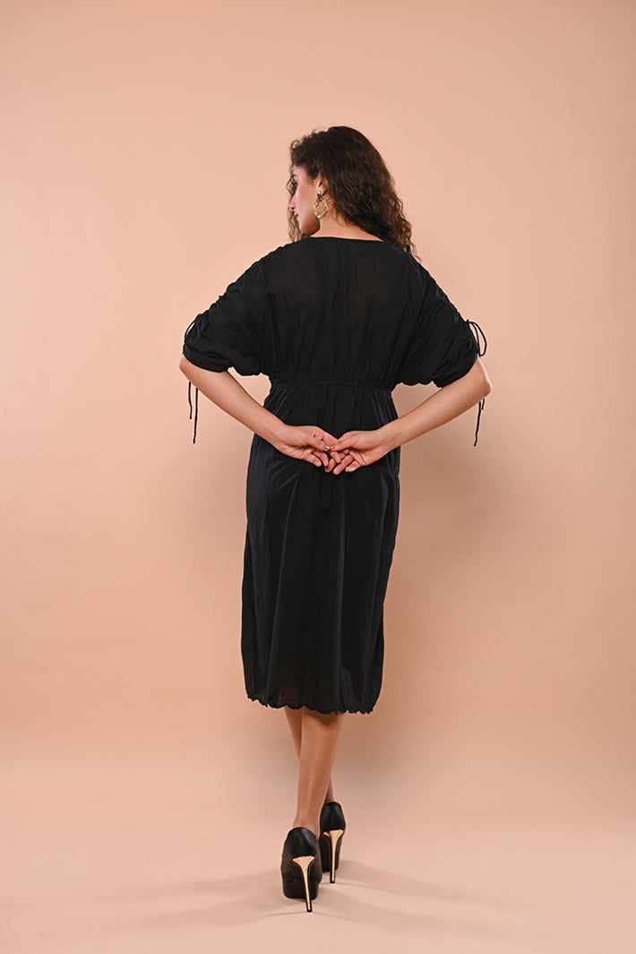 Black Floral Dress