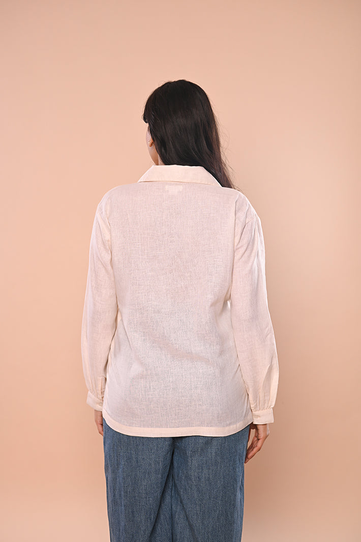 Champagne Pink Floral Top