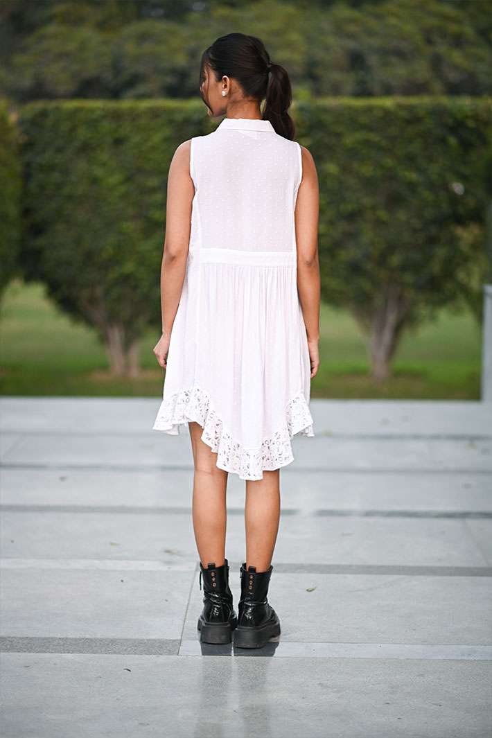 White Lace Dress