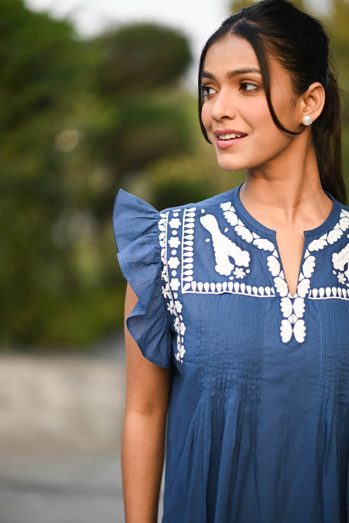 Blue Calm Top