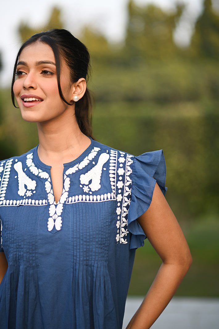 Blue Calm Top