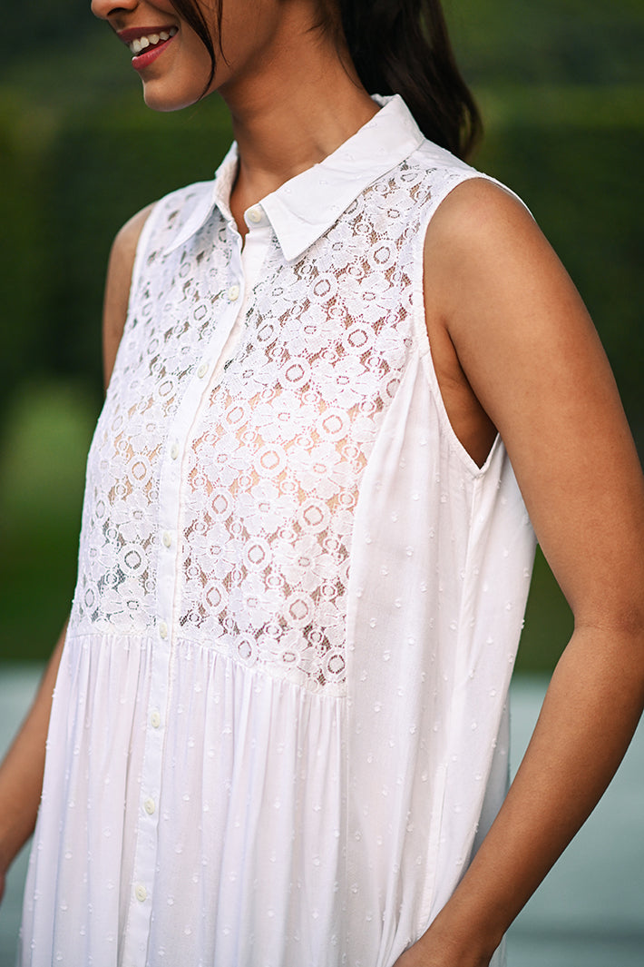 White Lace Dress