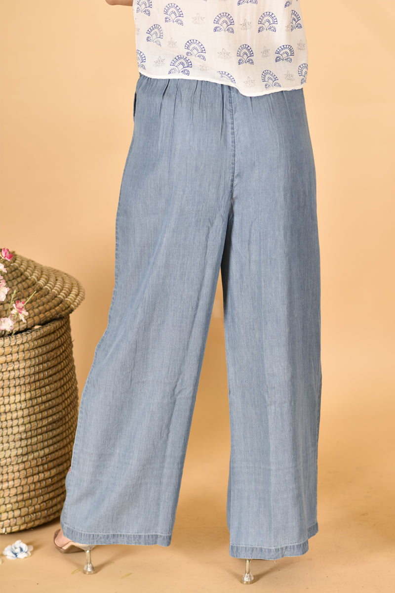 Light Blue Denim Pants