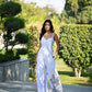 Blue Stripe Jumpsuit