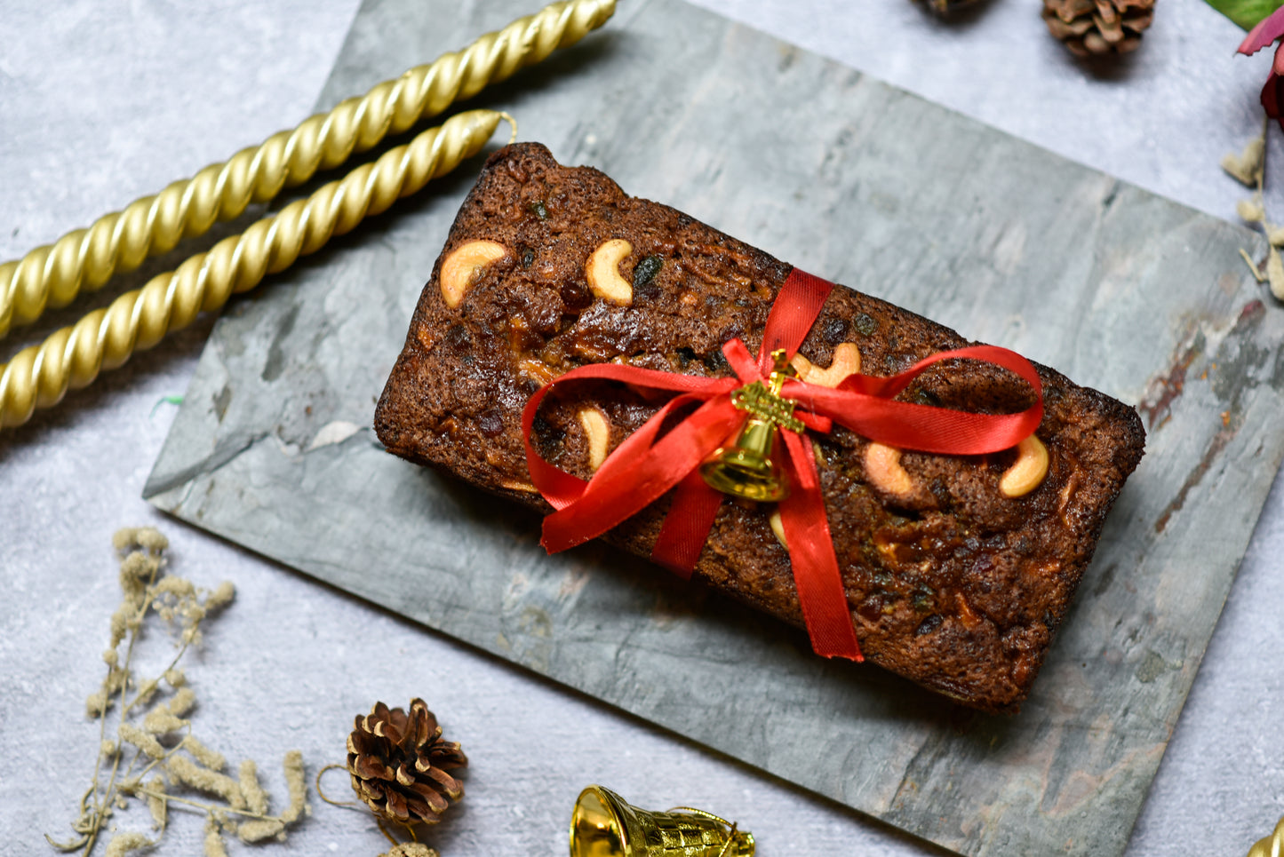 Christmas Fruitcake Loaf