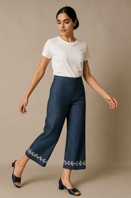 Dark Denim Pants