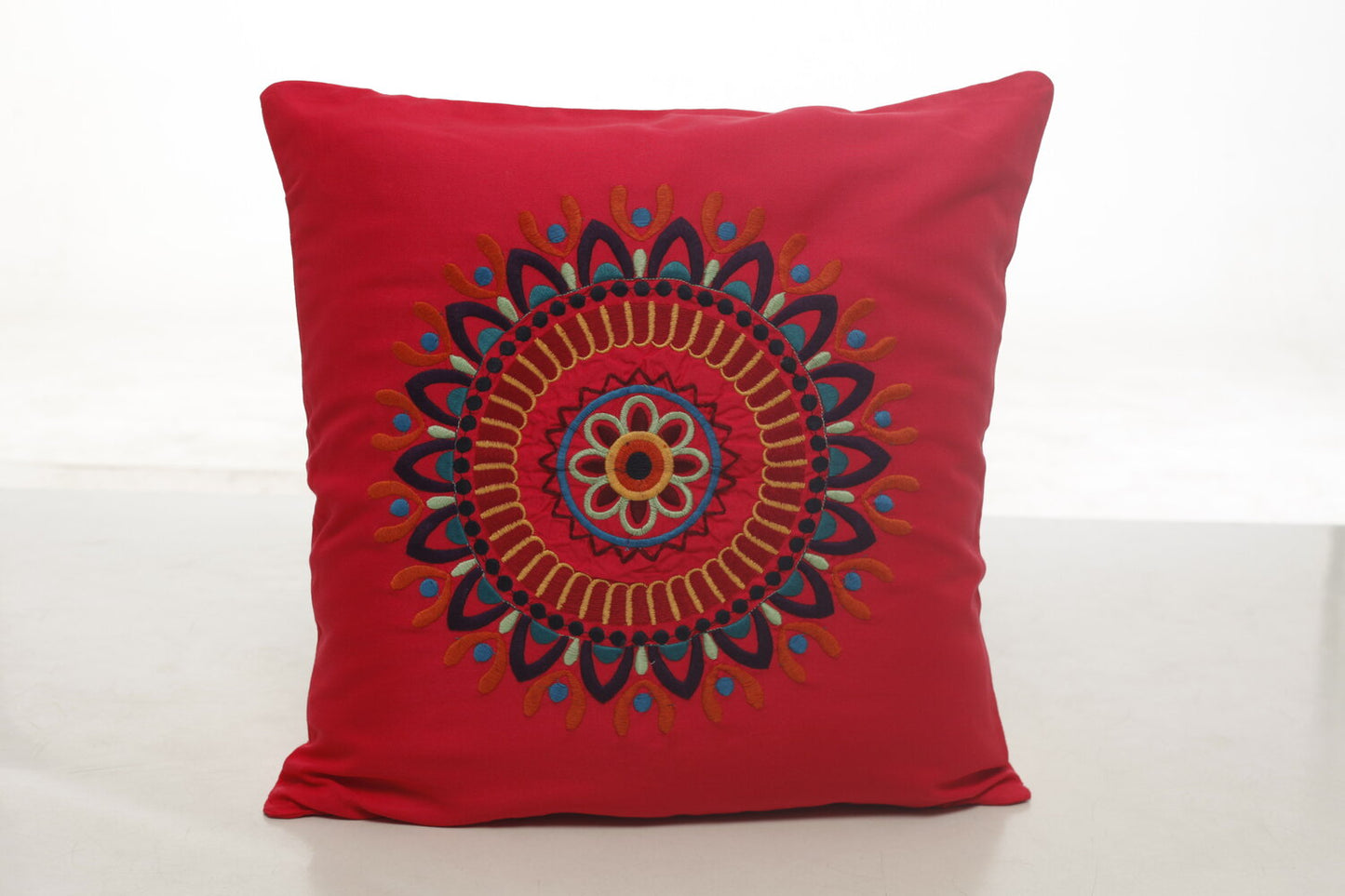 Single Round Mandala Cushion Covers