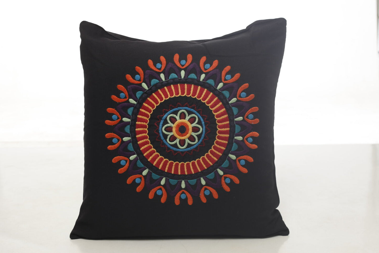 Single Round Mandala Cushion Covers