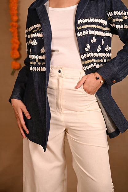 White Dori Pants