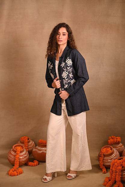 White Dori Pants