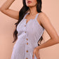 Blue & White Stripe Dress