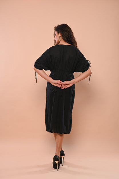 Black Floral Dress