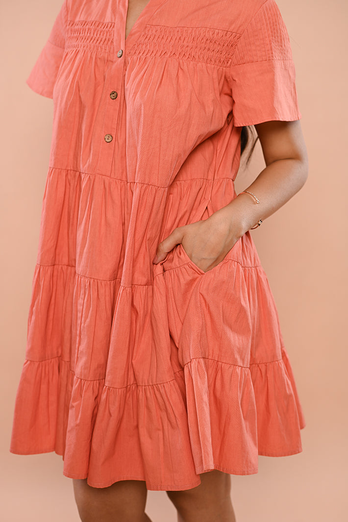 Little Peach Dress
