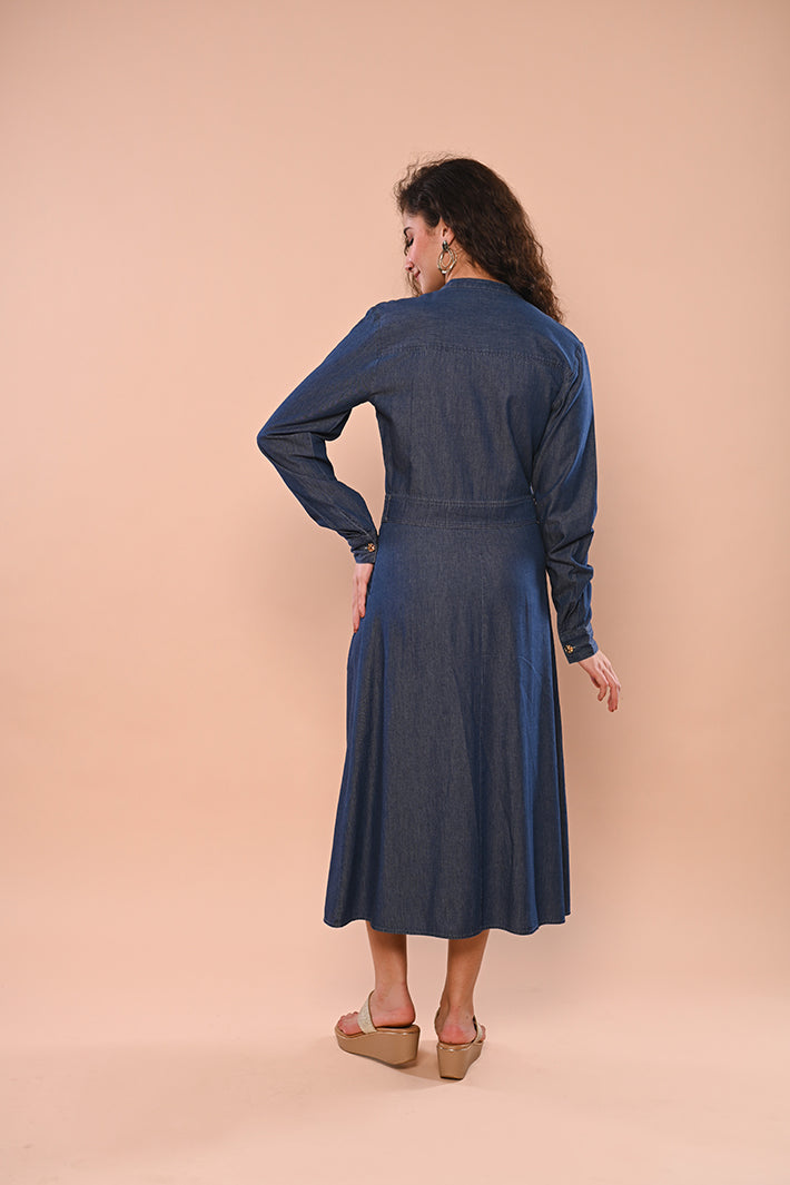 Long Denim Dress