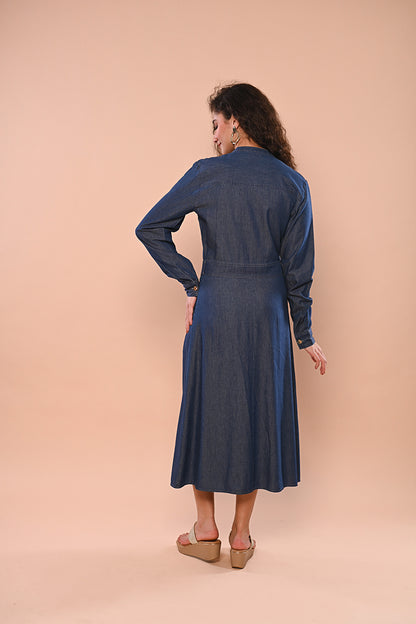Long Denim Dress