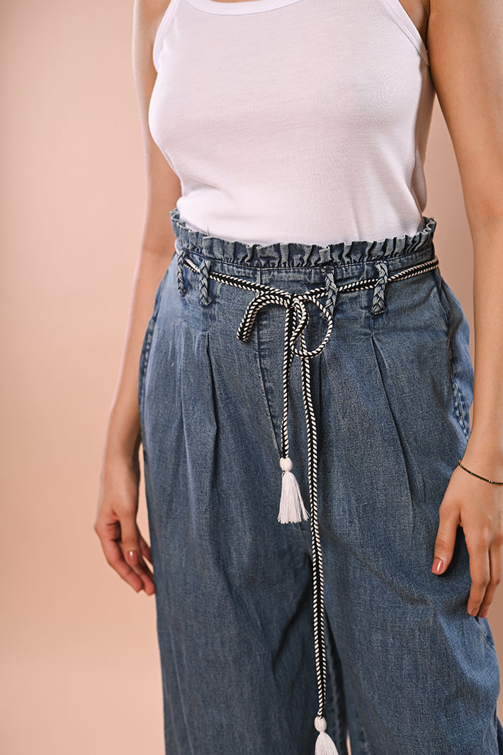 Denim Dori Wide Pants