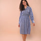 Blue Dobbi Dress