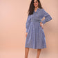 Blue Dobbi Dress