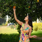 Orange Beach Dress
