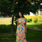 Orange Beach Dress