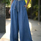 Wide Denim Pants
