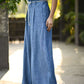 Wide Denim Pants