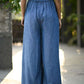 Wide Denim Pants