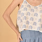 Blockprinted Sleeveless Top