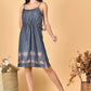Mandala Blue Dress