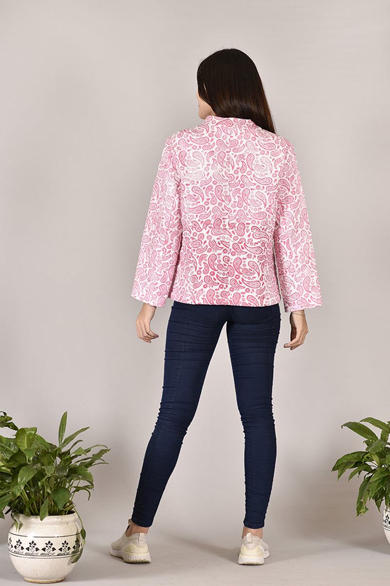 Pink Paisley Jacket