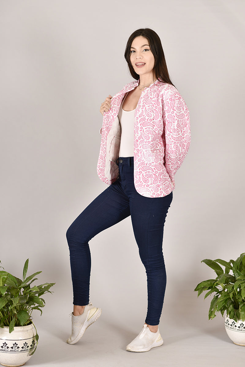 Pink Paisley Jacket