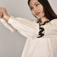 Black Zig-Zag Top