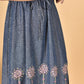Mandala Blue Dress