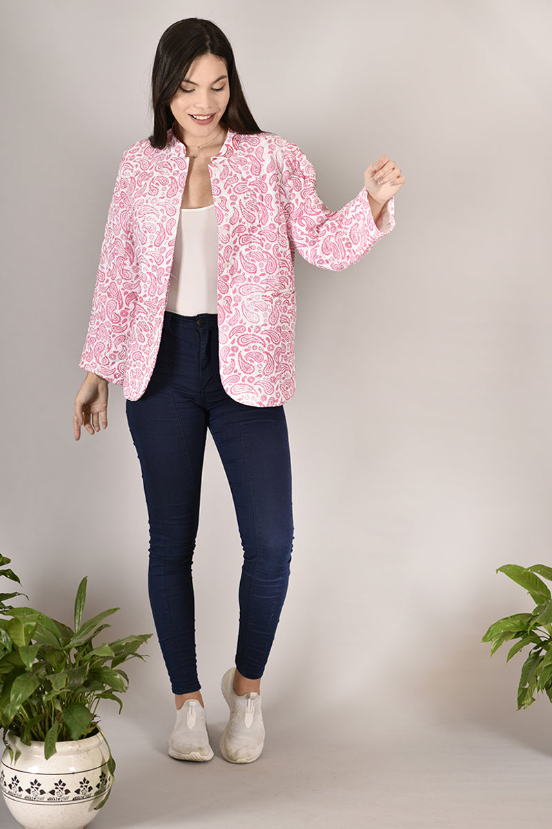 Pink Paisley Jacket