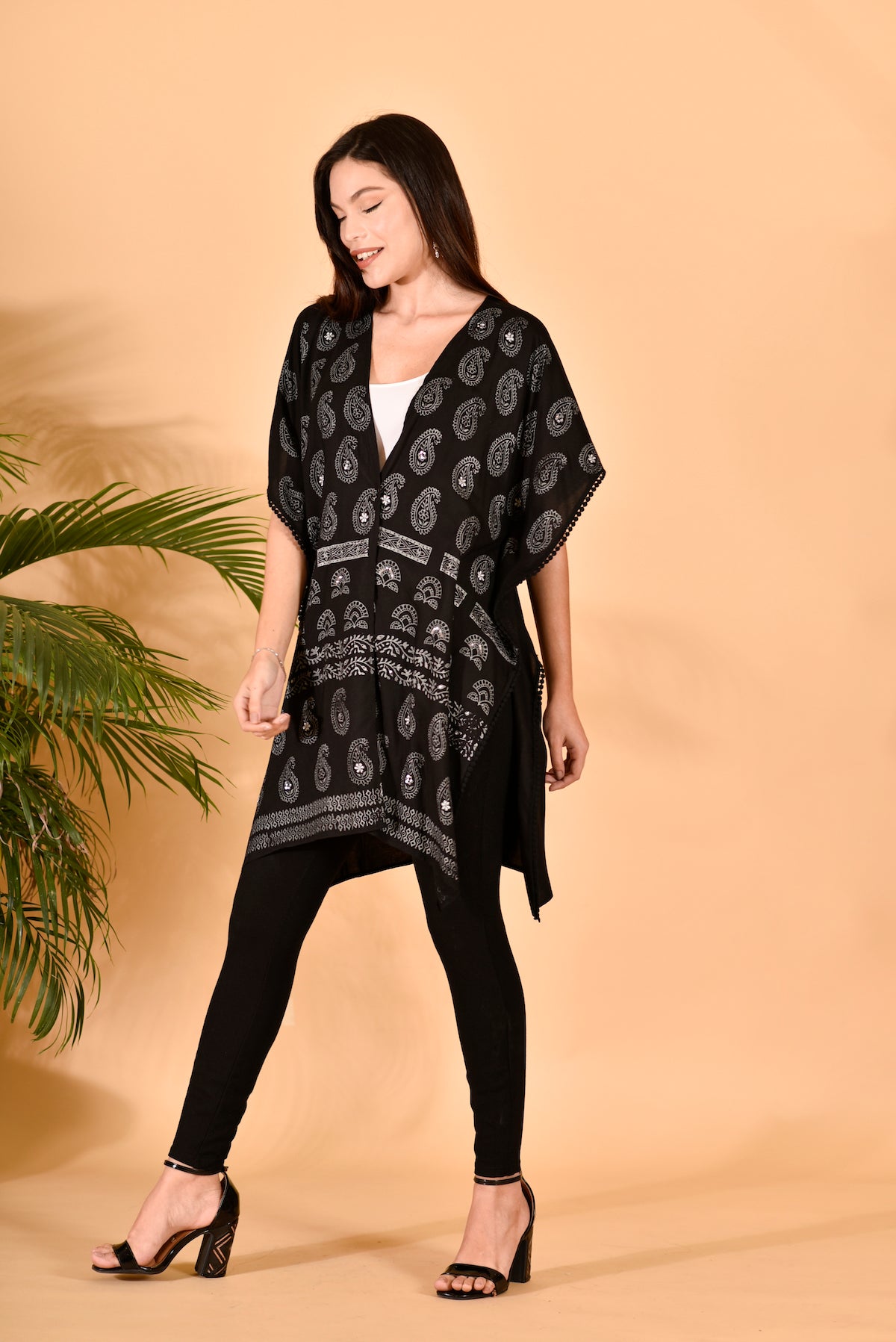 Black Glory Kaftan Jacket