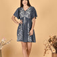 Floral Denim Dress
