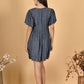Floral Denim Dress
