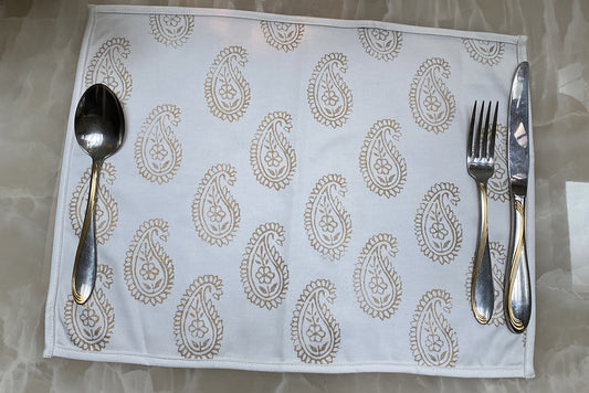 Single Paisley Table Mats