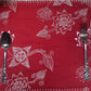 Red & White Floral Fantasy Table Mats